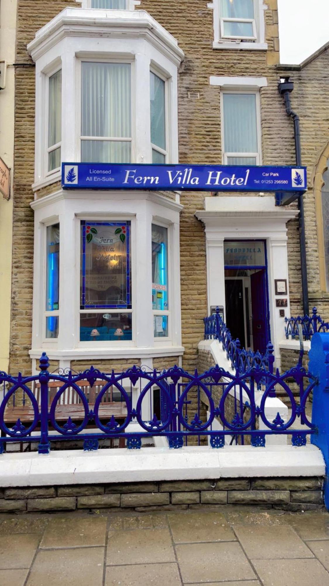 Fern Villa Hotel - Albert Road 黑潭 外观 照片