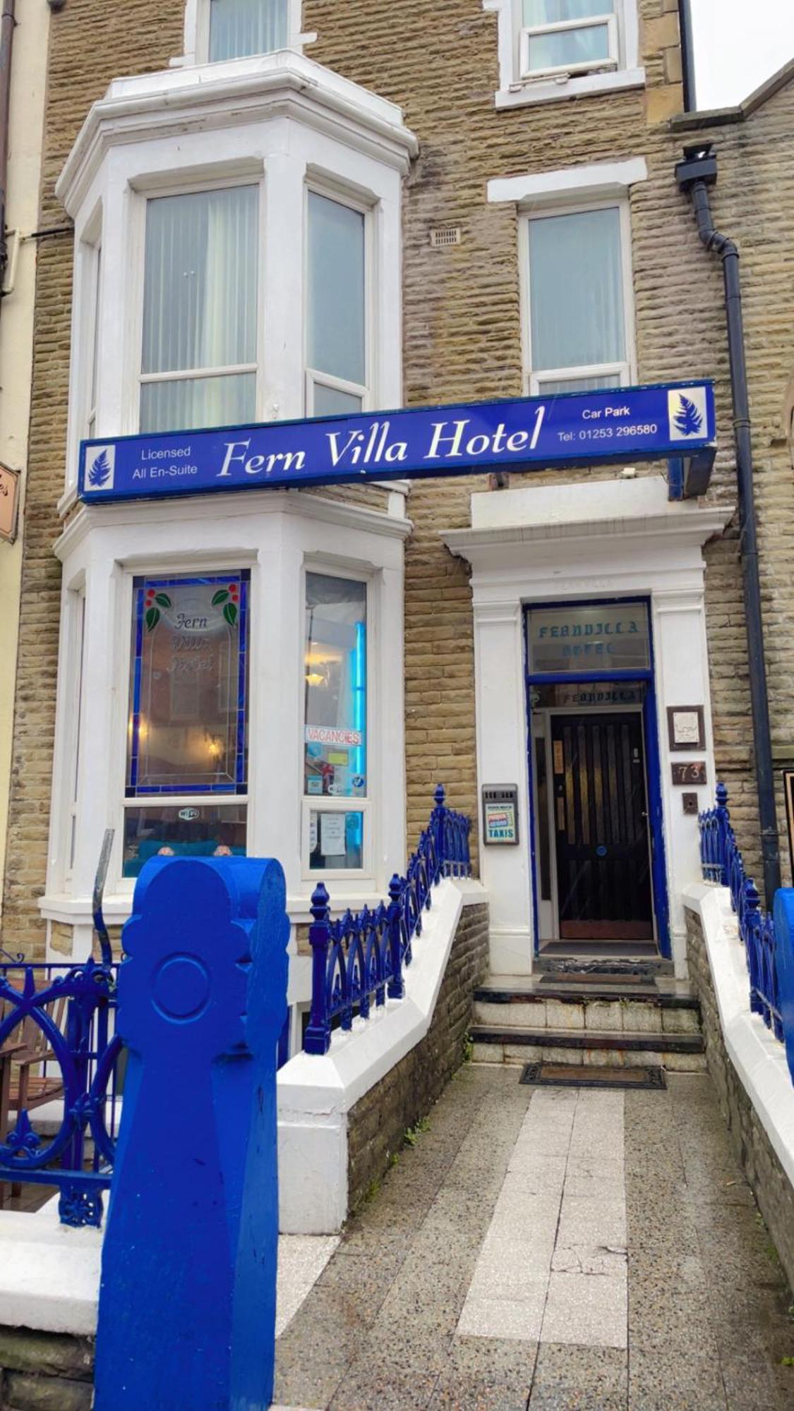 Fern Villa Hotel - Albert Road 黑潭 外观 照片