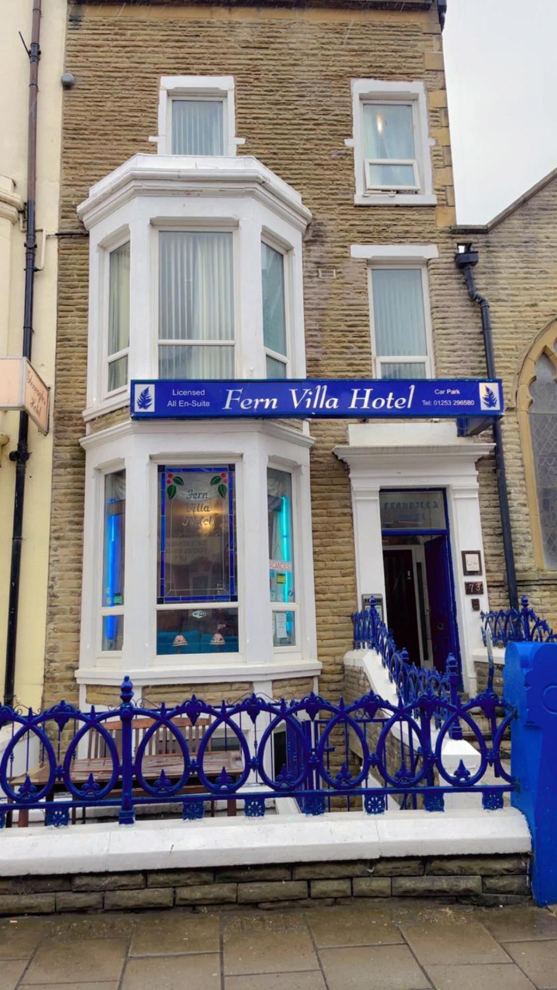 Fern Villa Hotel - Albert Road 黑潭 外观 照片